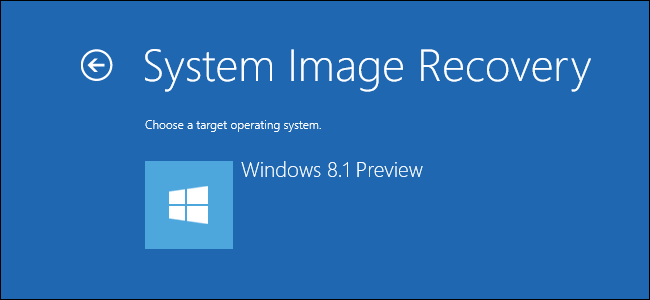 Hướng dẫn tạo điểm sao lưu và phục hồi Windows 8.1