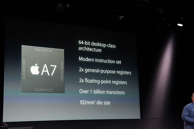 Chip A7 64-bit của Apple có giá trị marketing nhiều hơn là hiệu năng