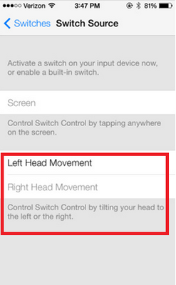  Bằng chứng cho thấy iOS 7 cung cấp cử chỉ điều khiển bằng đầu.