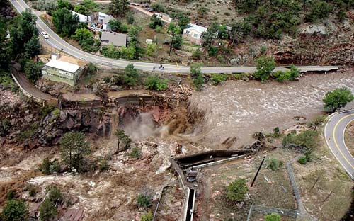  Trận lũ lụt lớn nhất trong lịch sử hơn 30 năm qua ở Colorado (Mỹ)