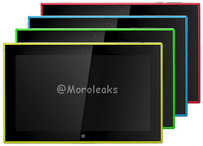 Xuất hiện hàng loạt tablet Lumia 2520 với đủ màu sắc 