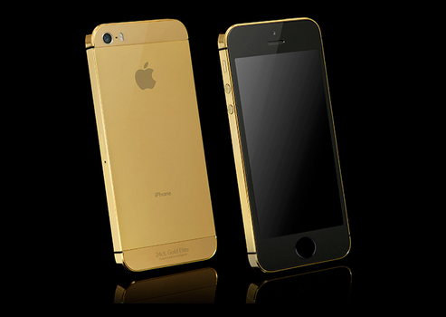 Choáng ngợp trước iPhone 5s mạ vàng cho đại gia