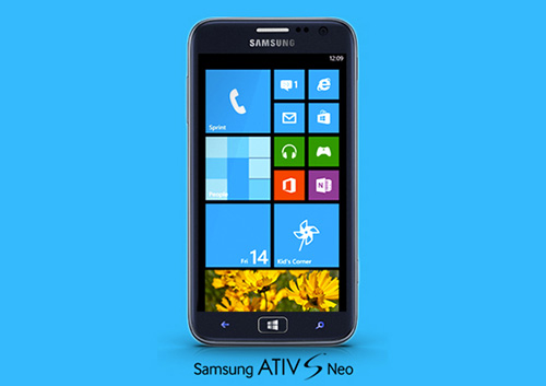 Smartphone Windows Phone 8 Ativ S Neo chính thức ra mắt