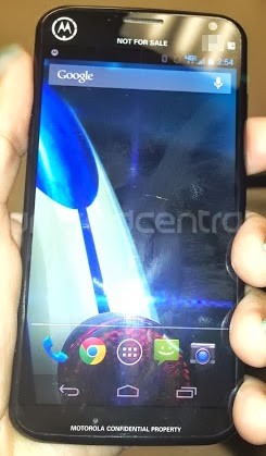 Lộ diện mặt trước của điện thoại Moto X, chạy Android nguyên bản