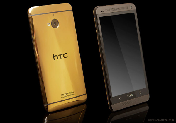  HTC One Gold Edition.