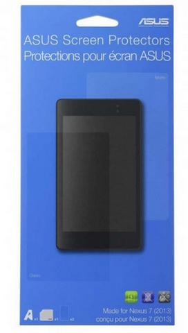  Miếng dán màn hình của Nexus 7 mới sẽ có hai loại miếng dán trong và miếng dán chống vân tay.
