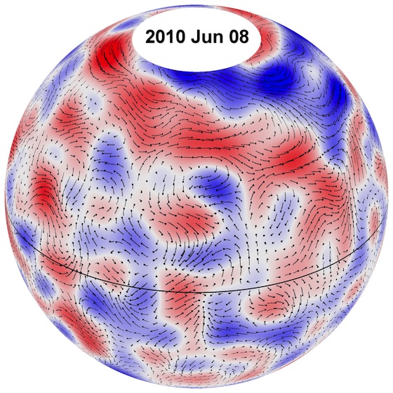 mặt trời hạt khổng lồ đường đi nasa david hathaway