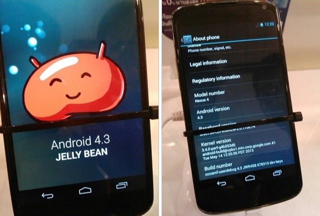 Android 4.3 có thể cho thời lượng sử dụng đáng kinh ngạc