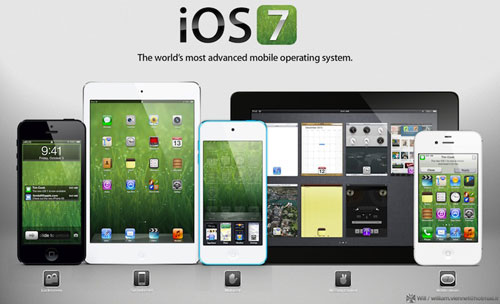 Giao diện mới cho iOS 7 sẽ ra sao?