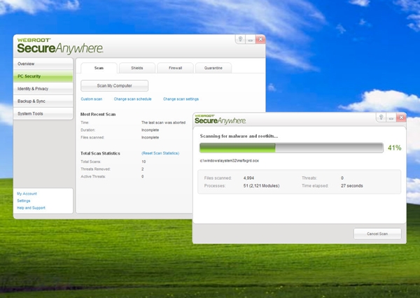6 Tháng dùng thử miễn phí Webroot SecureAnywhere AntiVirus