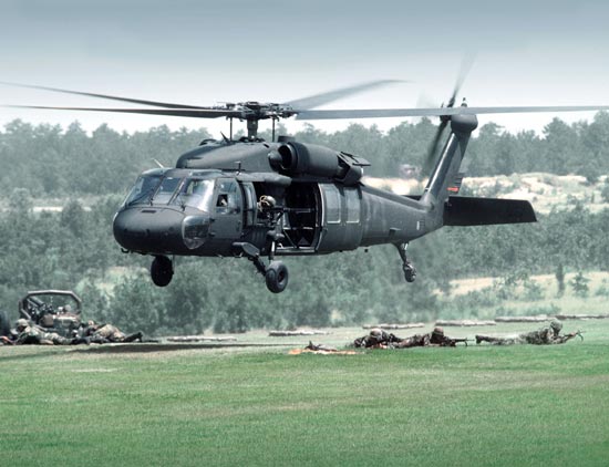  UH-60 Blackhawk của Mỹ.