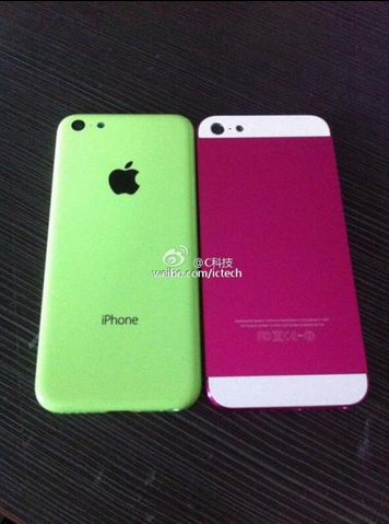 Lộ ảnh iPhone giá rẻ song hành cùng iPhone 5