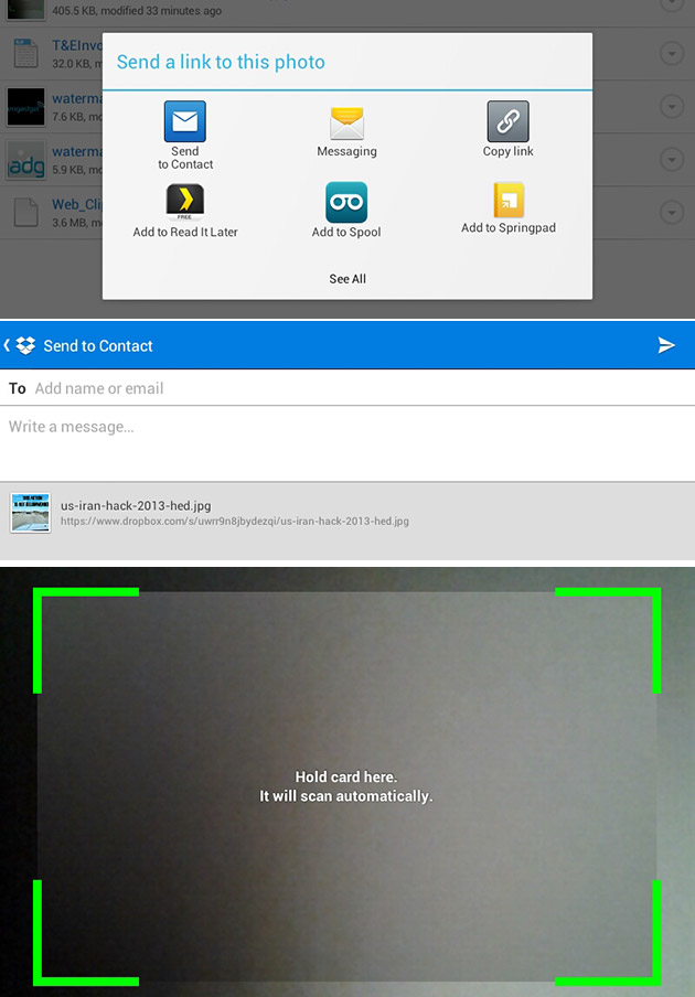 	Demo t&iacute;nh năng mới tr&ecirc;n Dropbox.