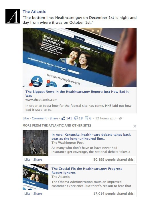 Facebook sẽ cung cấp các khuyến nghị câu chuyện để người dùng nhấp vào liên kết trong News Feed. 