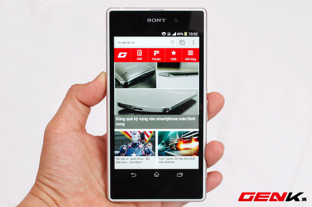 Đánh giá chi tiết Sony Xperia Z1: Thiết kế đẳng cấp, hiệu năng ấn tượng