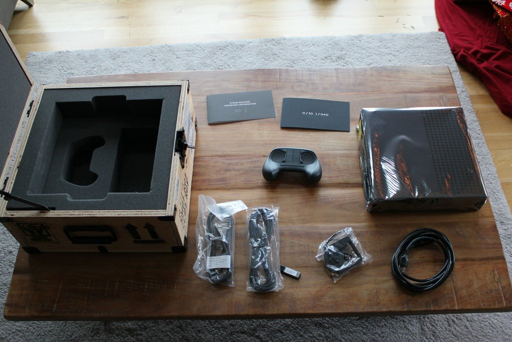 Valve's Steam Machine Delivered To Homes, Gets Unboxed