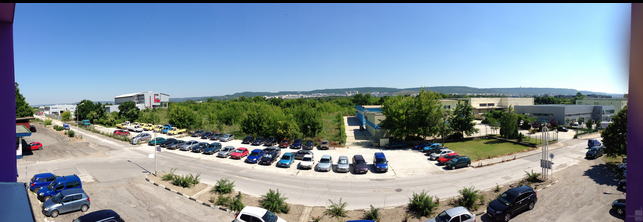  Ảnh chụp ở chế độ panorama.