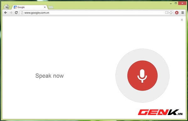 Hướng dẫn trãi nghiệm tính năng Google Now-Like Voice Search trong Chrome 5
