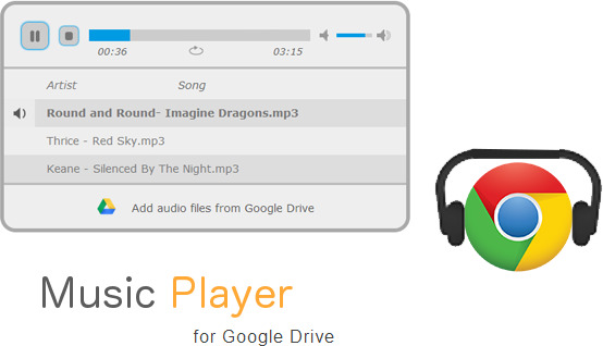 Tạo danh sách các bài hát yêu thích từ kho nhạc Google Drive của bạn 1