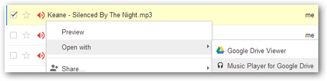 Tạo danh sách các bài hát yêu thích từ kho nhạc Google Drive của bạn 6