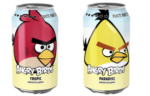 Angry Birds lại thành công ở mảng… nước giải khát