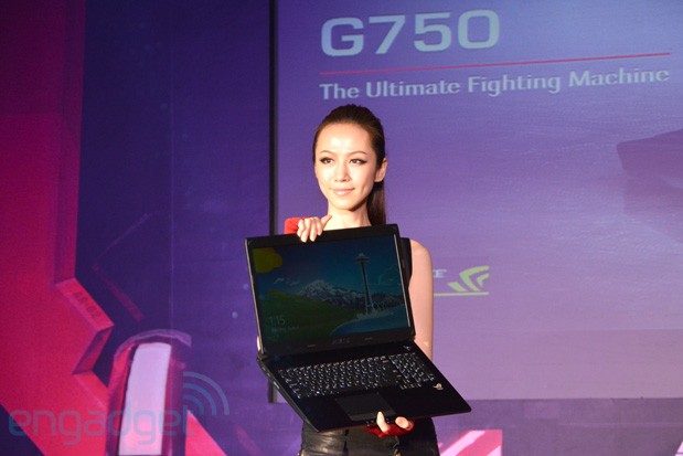 Asus Rog công bố laptop chơi game G750 với card đồ họa GeForce GTX 700M 