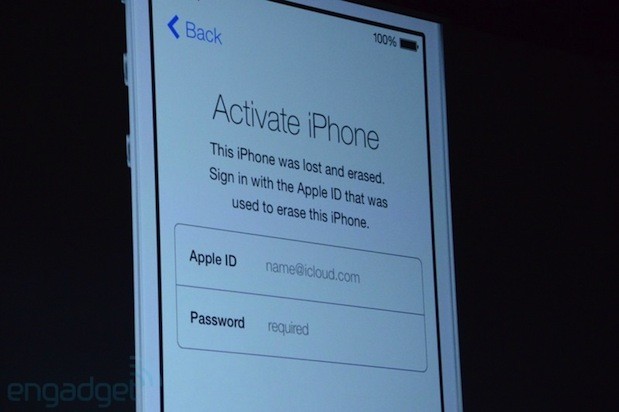 Apple giới thiệu tính năng mới Activation Lock trong iOS 7 1