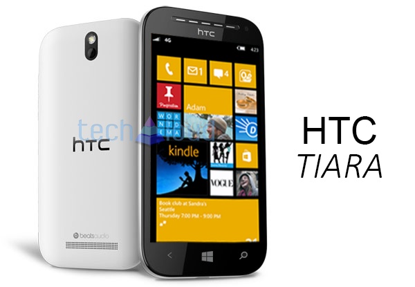 Thiết kế bị rò rỉ của HTC Tiara.
