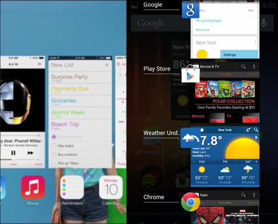7 tính năng iOS 7 sao chép từ Android 3