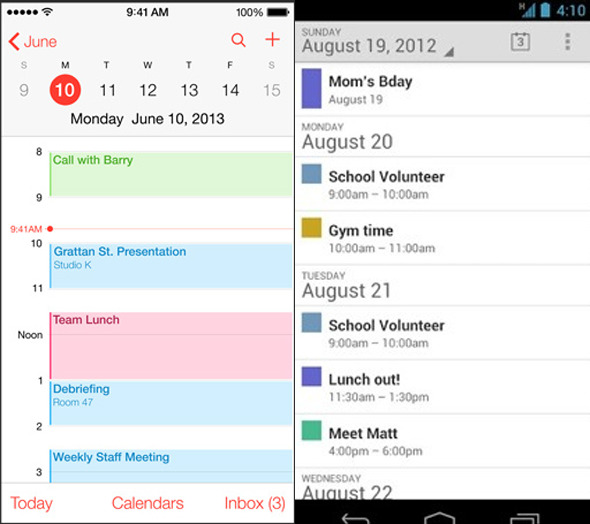 7 tính năng iOS 7 sao chép từ Android 7