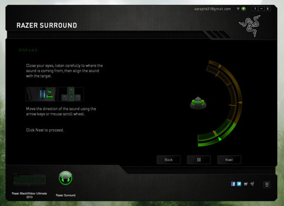 Razer Surround: Phần mềm giả lập âm thanh 7.1 cho mọi loại headphone