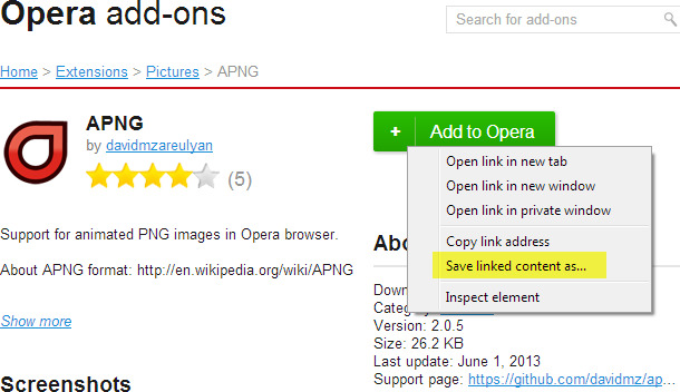 opera extensions in chrome