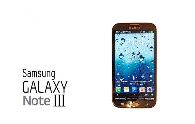 Galaxy Note 3 sở hữu màn hình 5,7 inch và độ dày dưới 8 mm
