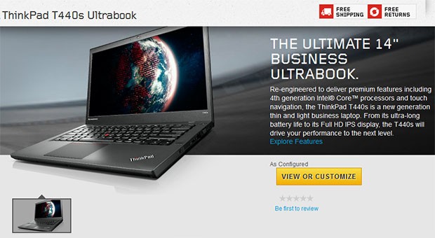 Lenovo's T440s Ultrabook 'coming soon' with 4thgen Intel, full HD display, milspec body