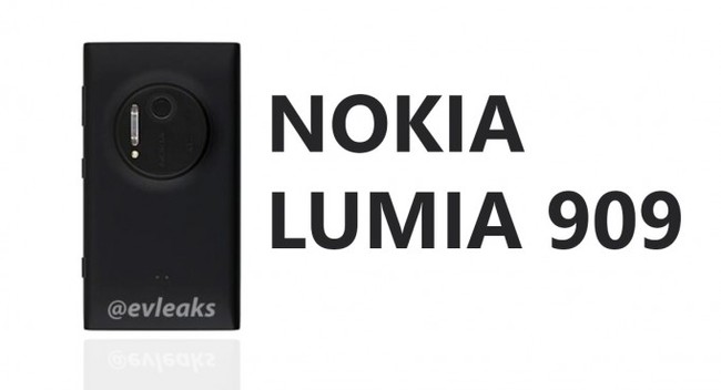 Thêm hình ảnh mặt sau của Nokia EOS với tên gọi chính thức là Lumia 909