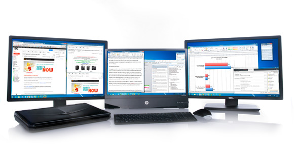 Những điều cần lưu &yacute; để sử dụng nhiều m&agrave;n h&igrave;nh m&aacute;y t&iacute;nh c&ugrave;ng l&uacute;c hiệu quả