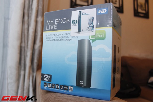 Trọn bộ sản phẩm WD My Book Live