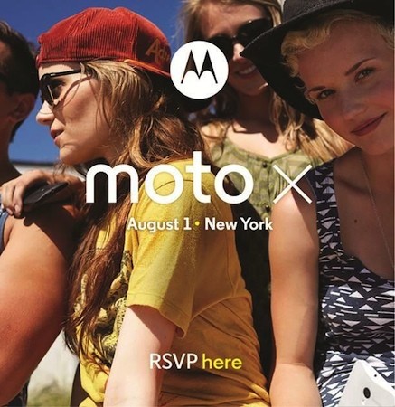 Motorola sẽ ra mắt "siêu phẩm" Moto X tại sự kiện ngày 1/8 tới