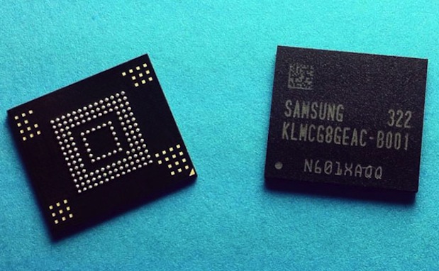 DNP Samsung develops superfast embedded memory, first with eMMC 50 