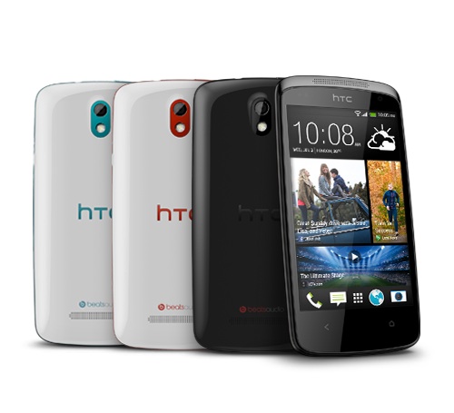Điện thoại tầm trung HTC Desire 500 chính thức ra mắt