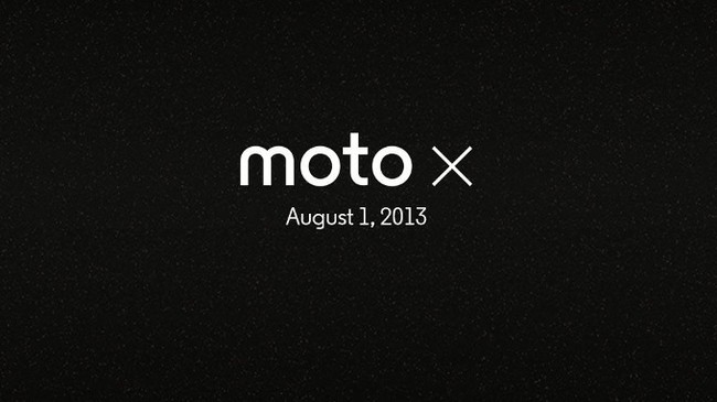 Motorola xác nhận sẽ công bố Moto X ngày 1/8