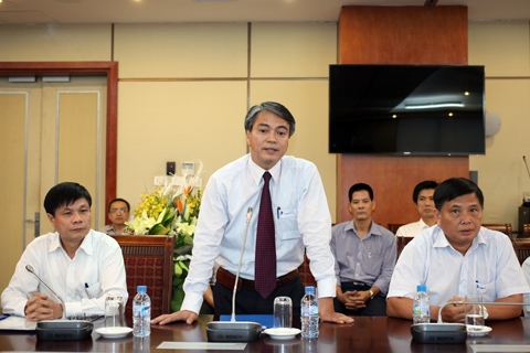  Tân Tổng giám đốc VNPT Trần Mạnh Hùng: "Quan trọng đầu tiên là cần có sự cầu thị để nhận biết được những nguyên nhân chủ quan". Ảnh: Lê Anh Dũng.