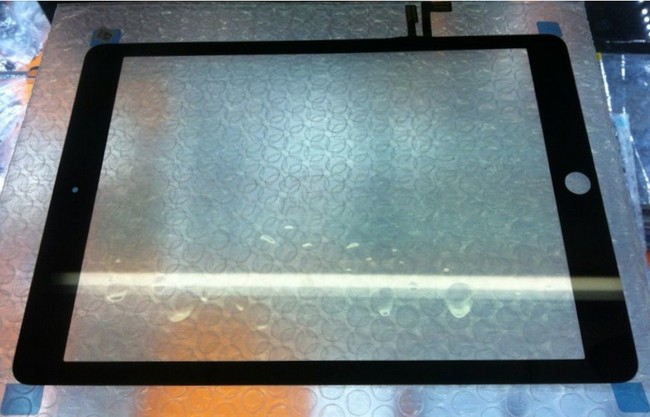 iPad 5 lộ viền màn hình siêu mỏng giống iPad mini