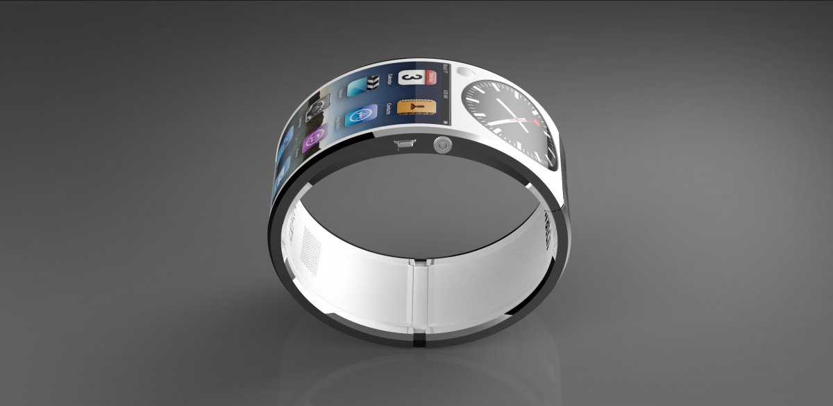 Jivaldi's concept is less of a watch and more like a bracelet cuff.