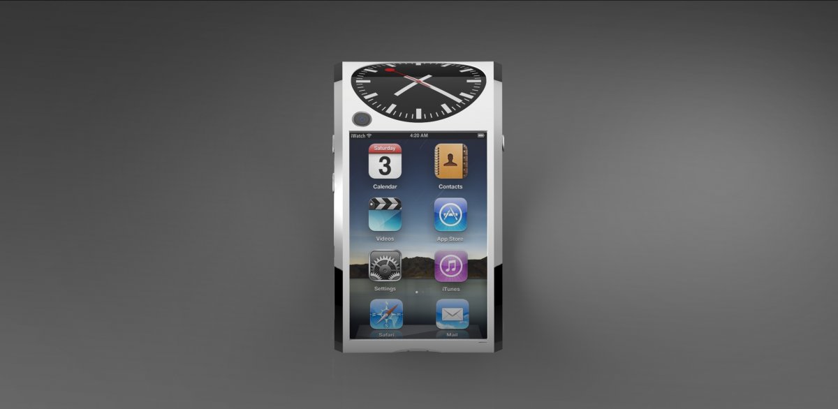 Here's another view of the user experience. We imagine watching videos on a device like this might be difficult.