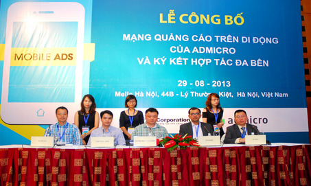 Admicro ra mắt mạng quảng cáo di động phủ 95% độc giả trên di động Việt Nam