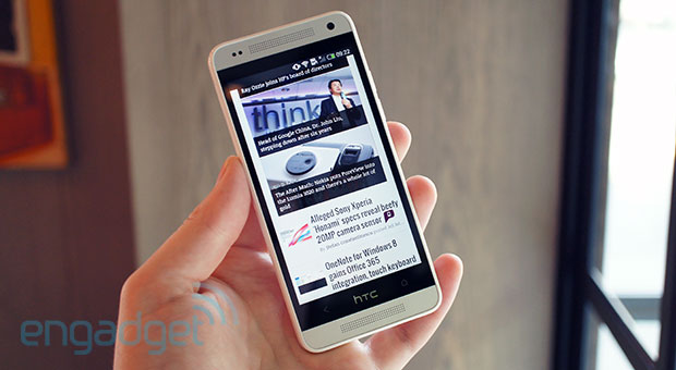 HTC One mini chính thức ra mắt: Thiết kế giống HTC One và cấu hình tầm trung