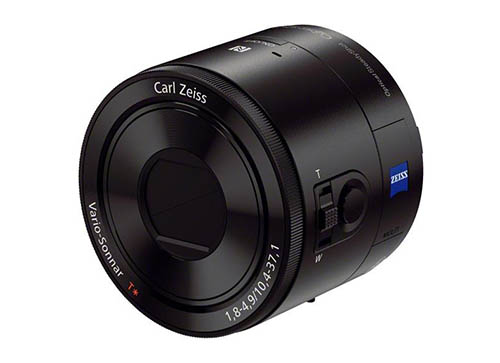 Rò rỉ ảnh báo chí 2 ống kính-máy ảnh Sony QX10 và QX100, tương thích Android và iOS, giá từ 250$