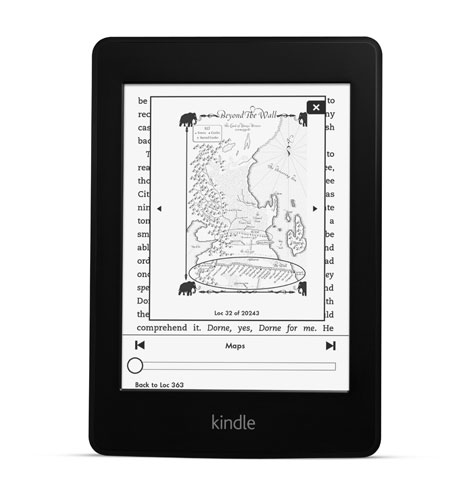 What's in the new Kindle Paperwhite Better lighting, a faster chip and one big Amazon logo