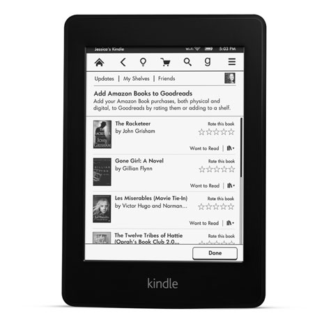 What's new in the new Kindle Paperwhite Better lighting, a faster chip and one big Amazon logo